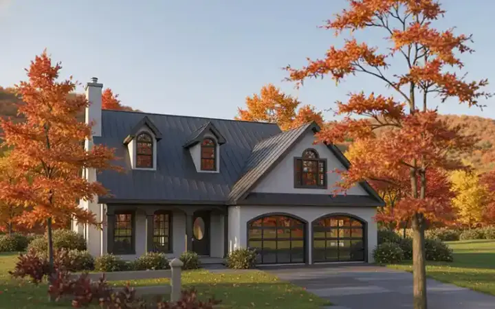 Southern house plans 14-146 - front exterior, 1,815 sq ft, 3 bed, 2 bath house plans | Monster House Plans