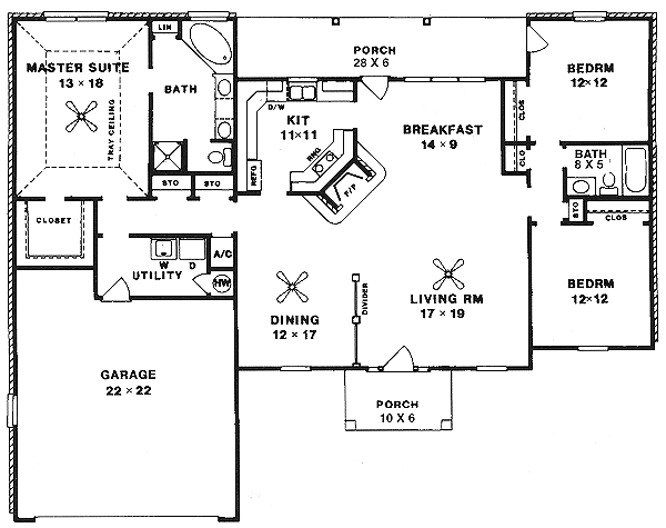 Main Floor Plan: 14-147