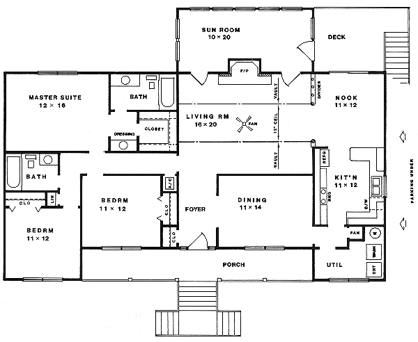 Main Floor Plan: 14-154