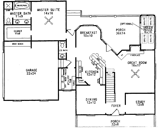 Main Floor Plan: 14-158
