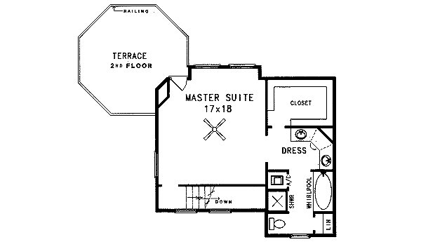 Upper/Second Floor Plan: 14-159