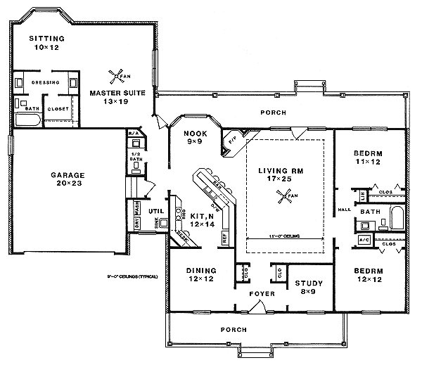 Main Floor Plan: 14-161
