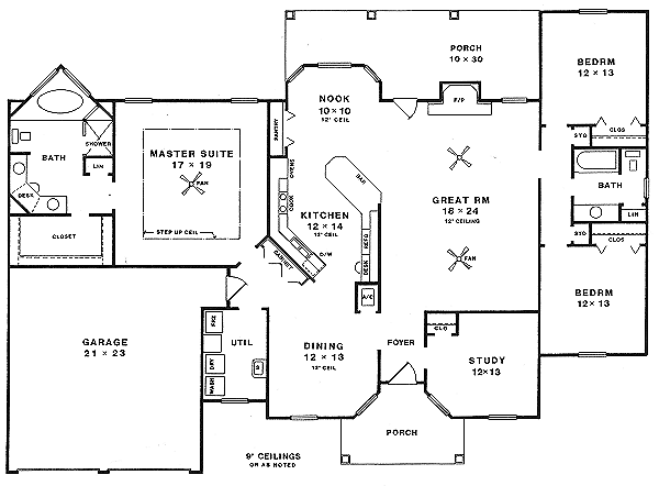 Main Floor Plan: 14-168