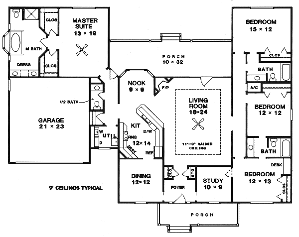 Main Floor Plan: 14-179