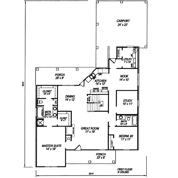 Main Floor Plan: 14-181