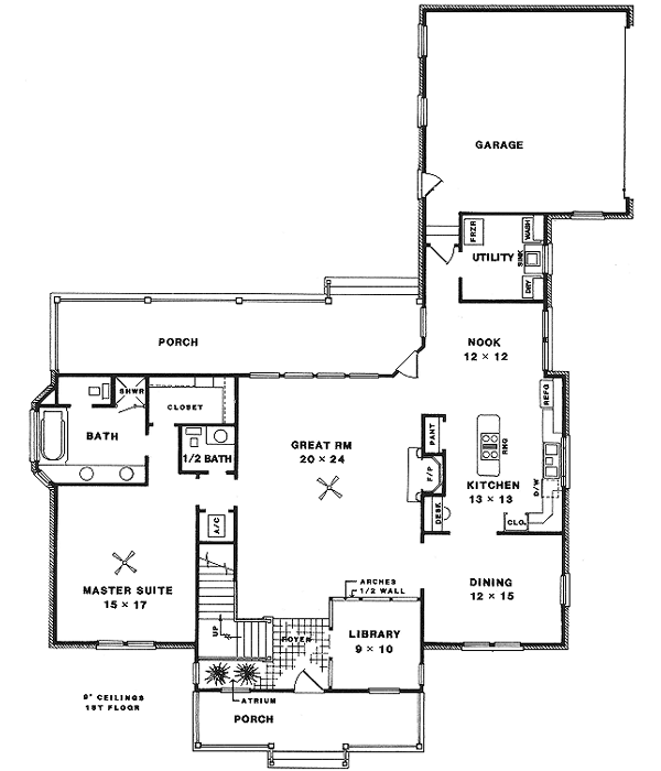 Main Floor Plan: 14-187