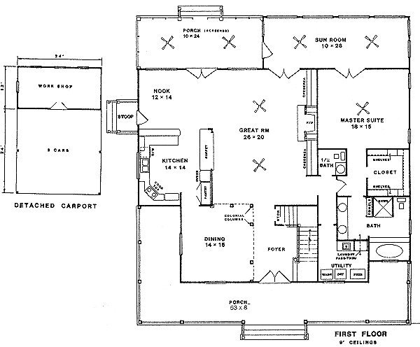 Main Floor Plan: 14-188