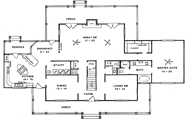 Main Floor Plan: 14-189