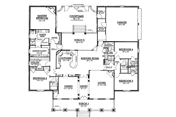Main Floor Plan: 14-190