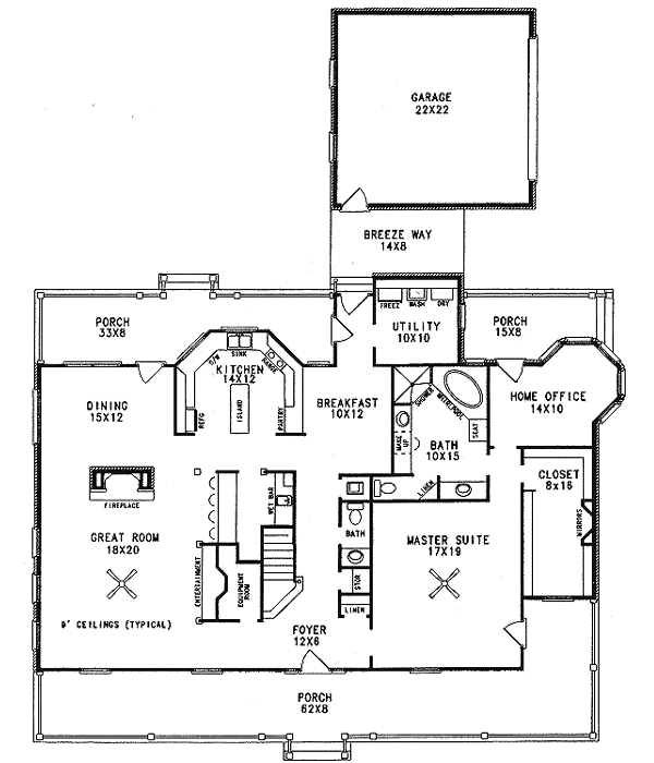 Main Floor Plan: 14-191