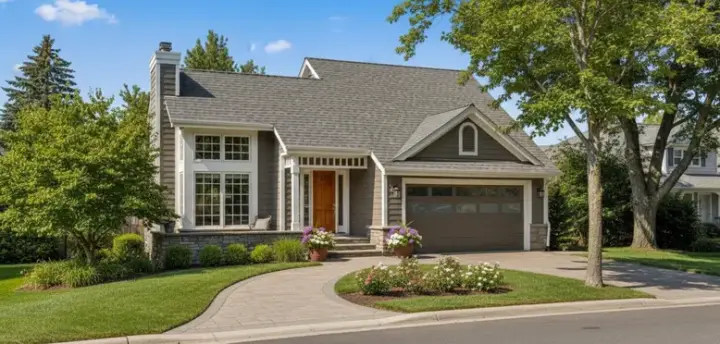 Farmhouse house plans 15-104 - front exterior, 1,246 sq ft, 3 bed, 2 bath house plans | Monster House Plans