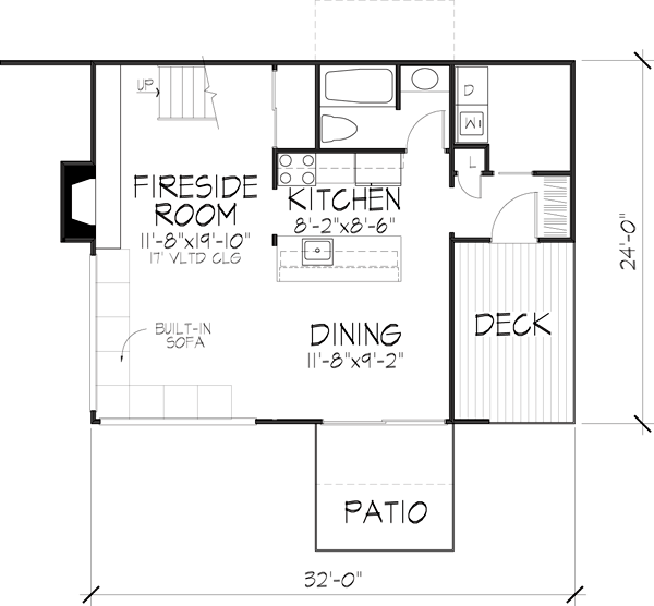 Main Floor Plan: 15-111