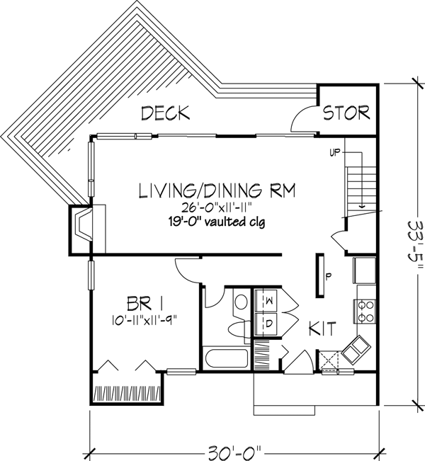 Main Floor Plan: 15-113