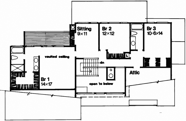 Upper/Second Floor Plan: 15-114