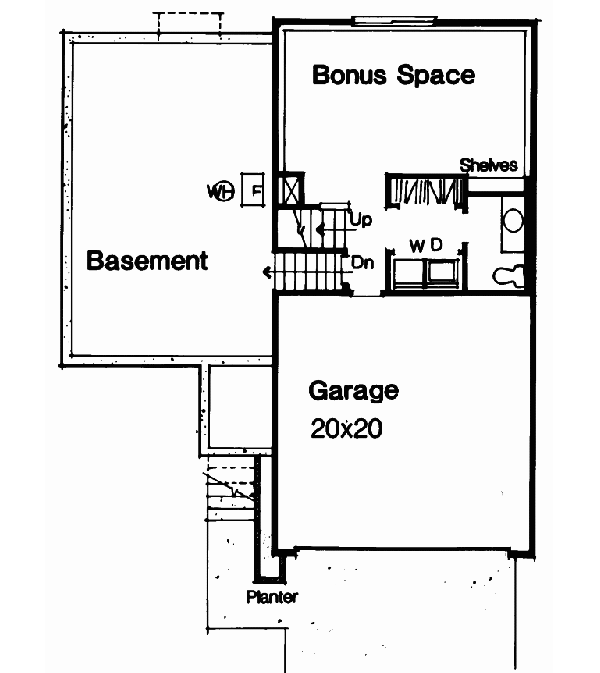 Lower Floor Plan: 15-118
