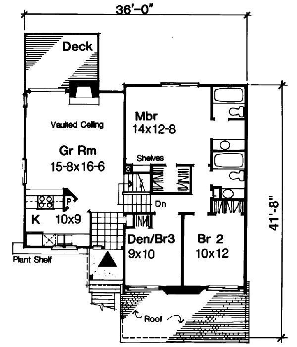 Main Floor Plan: 15-118