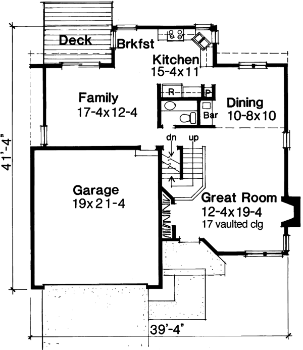 Main Floor Plan: 15-121