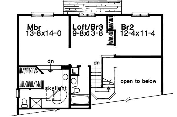 Upper/Second Floor Plan: 15-121