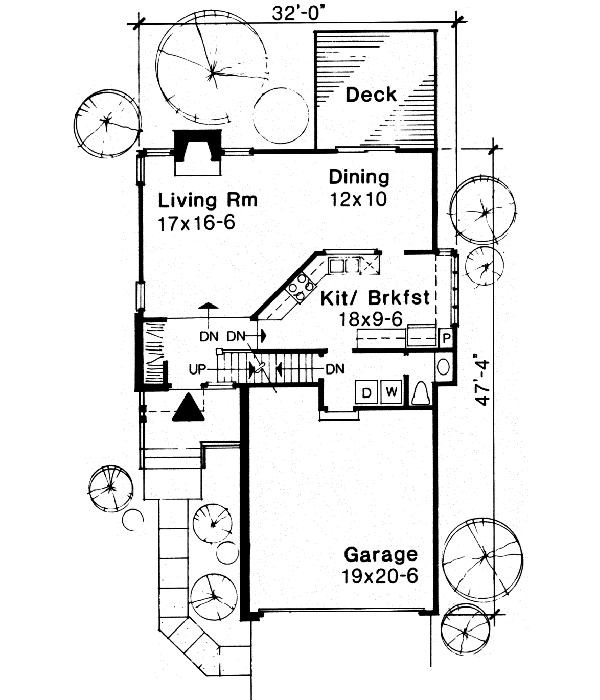 Main Floor Plan: 15-125