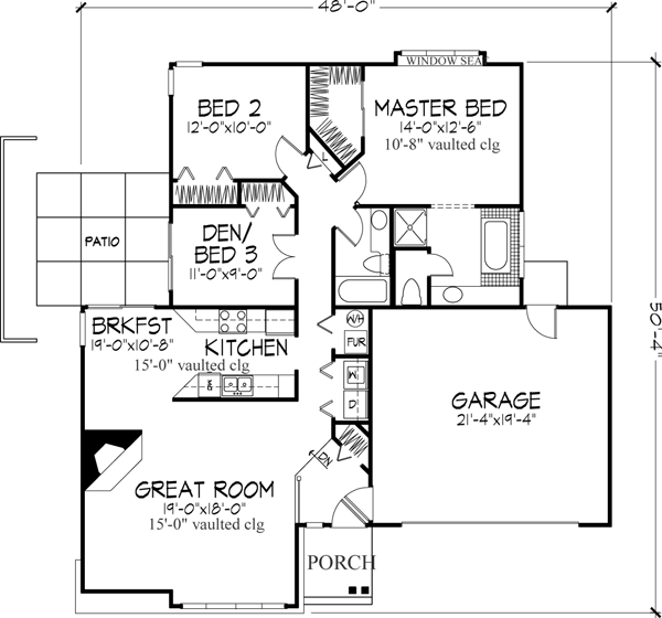 Main Floor Plan: 15-128