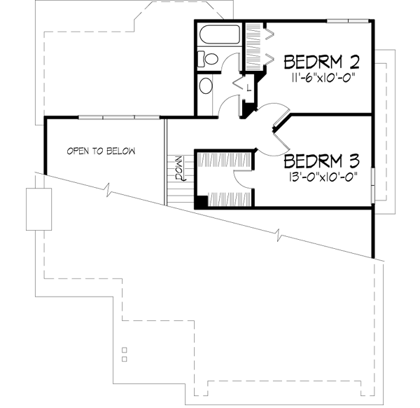Upper/Second Floor Plan: 15-137