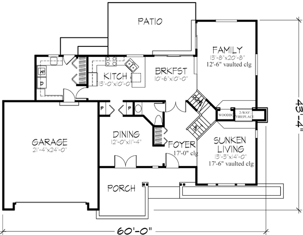 Main Floor Plan: 15-139