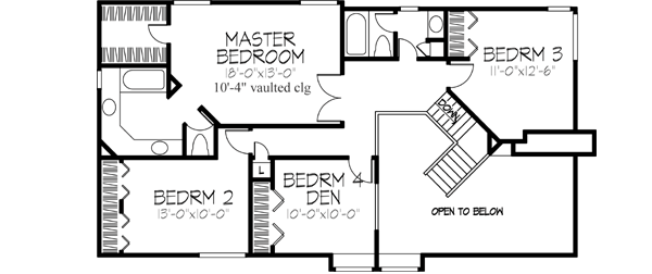 Upper/Second Floor Plan: 15-139