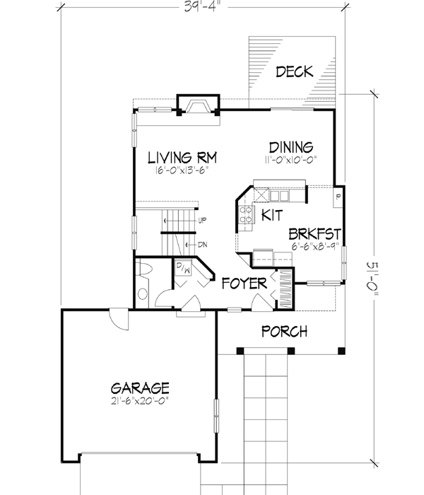 Main Floor Plan: 15-144