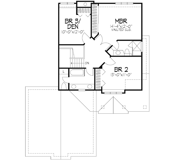 Upper/Second Floor Plan: 15-144