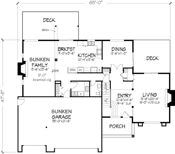 Main Floor Plan: 15-145