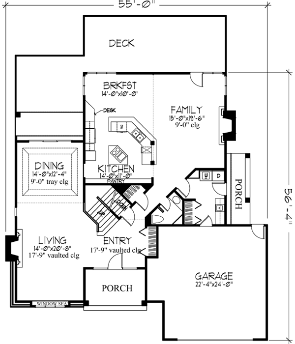 Main Floor Plan: 15-148