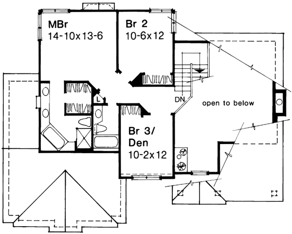 Upper/Second Floor Plan: 15-151