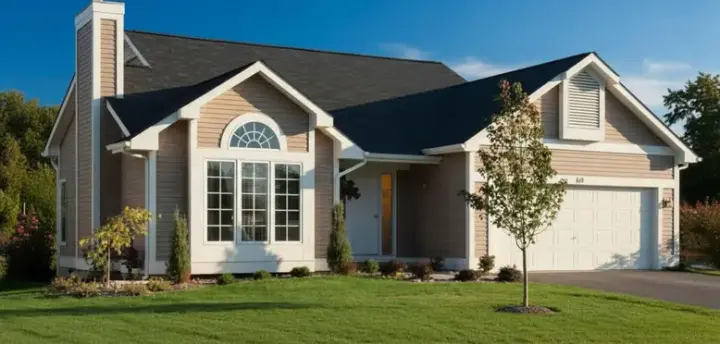 Traditional house plans 15-157 - front exterior, 1,252 sq ft, 3 bed, 2 bath house plans | Monster House Plans