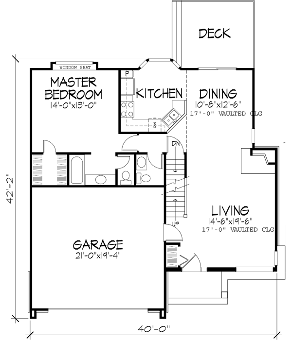 Main Floor Plan: 15-162