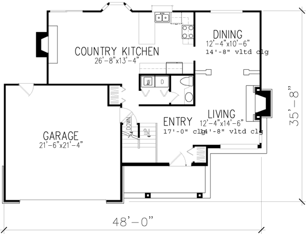 Main Floor Plan: 15-165