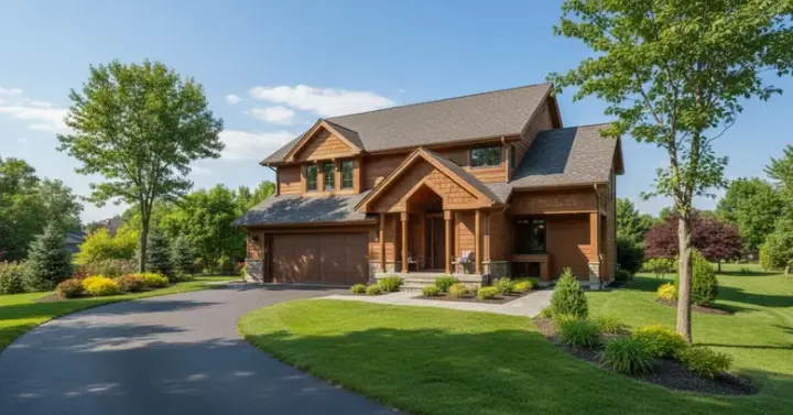 Contemporary house plans 15-167 - front exterior, 2,199 sq ft, 4 bed, 2 bath house plans | Monster House Plans