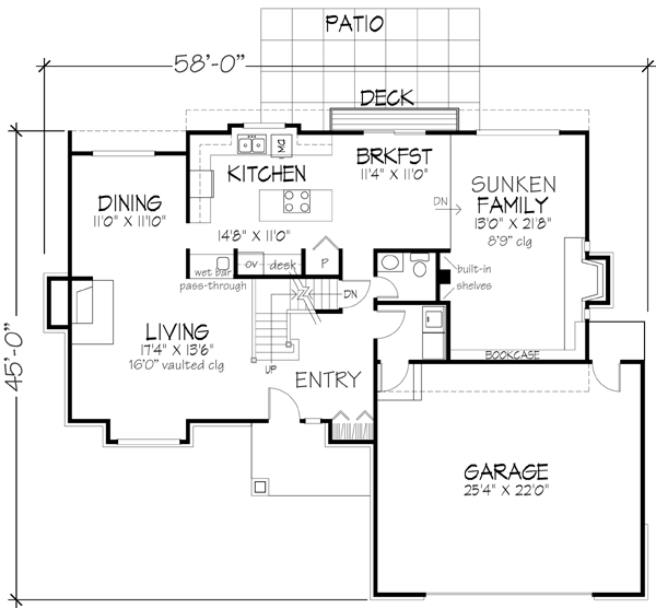 Main Floor Plan: 15-169