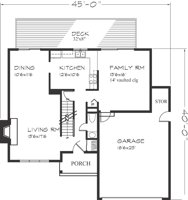 Main Floor Plan: 15-171