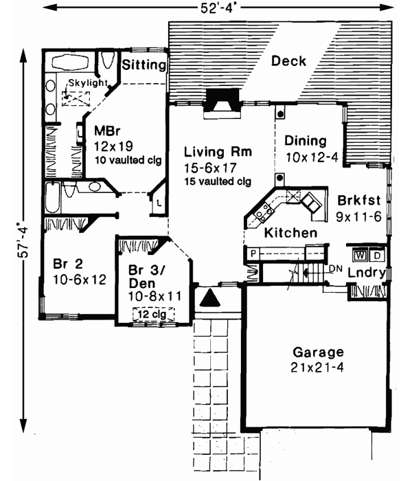 Main Floor Plan: 15-173