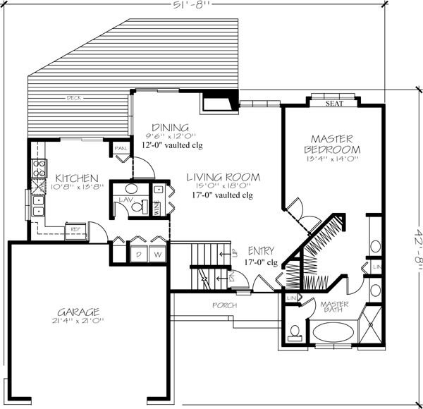 Main Floor Plan: 15-174