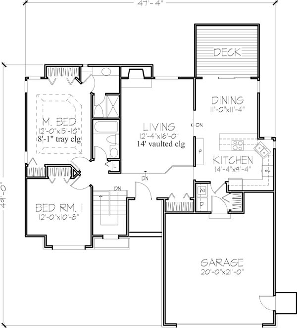 Main Floor Plan: 15-175