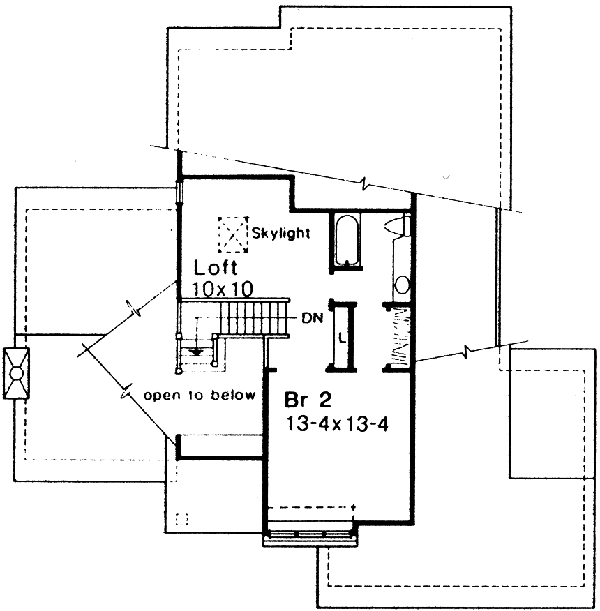 Upper/Second Floor Plan: 15-176