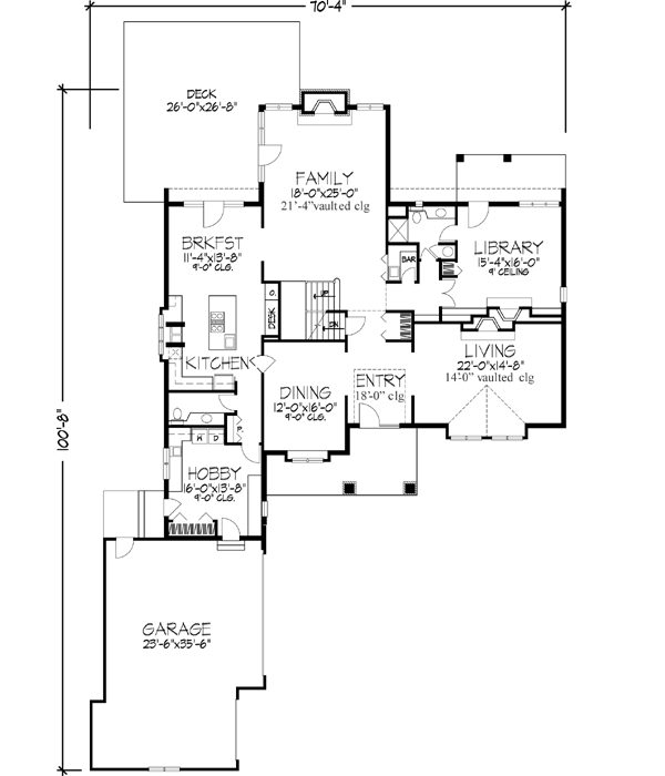 Main Floor Plan: 15-179