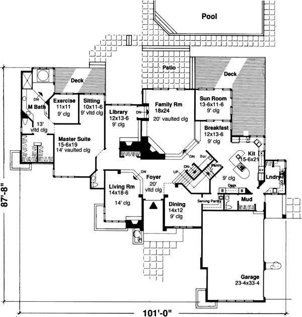 Main Floor Plan: 15-180