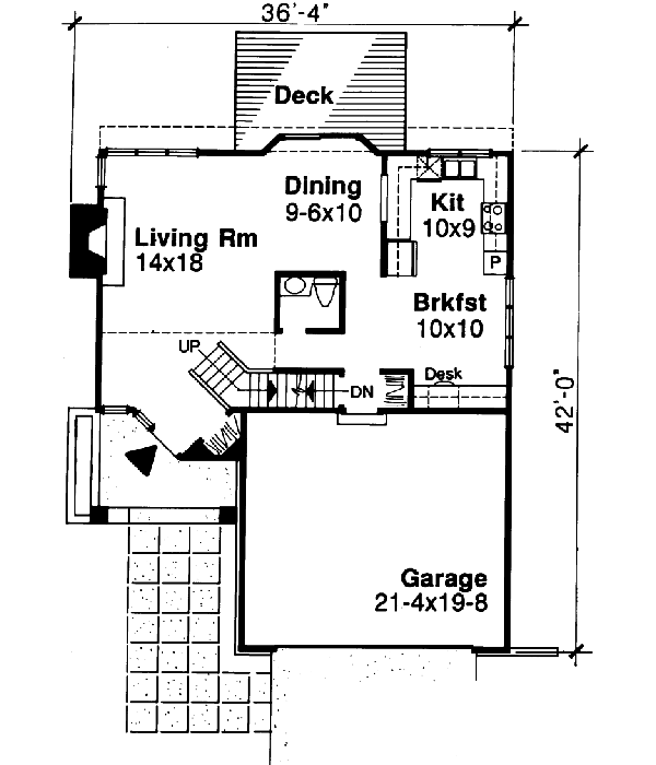 Main Floor Plan: 15-182
