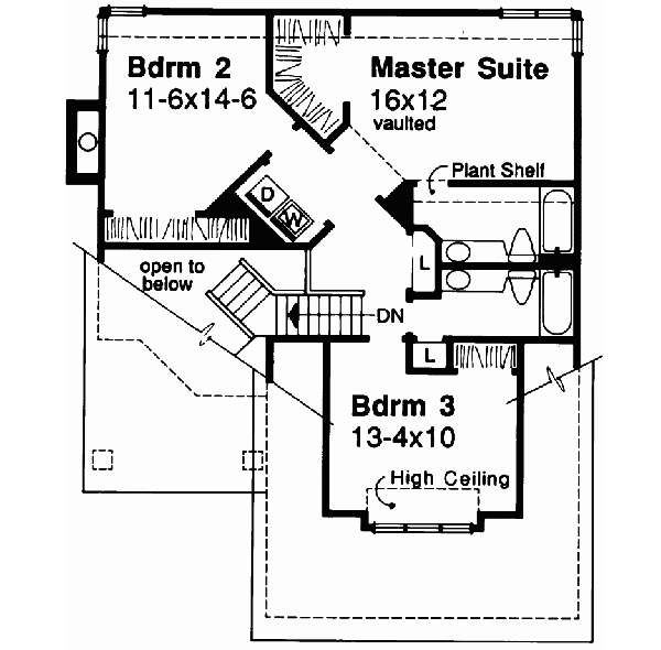 Upper/Second Floor Plan: 15-182