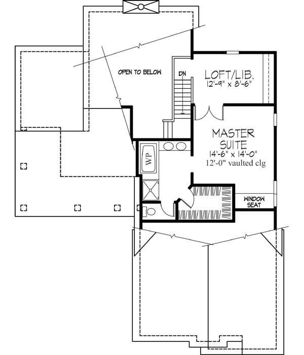 Upper/Second Floor Plan: 15-185