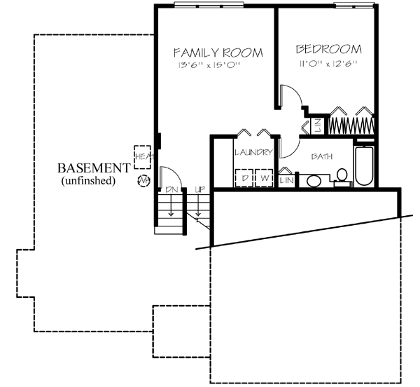 Lower Floor Plan: 15-186