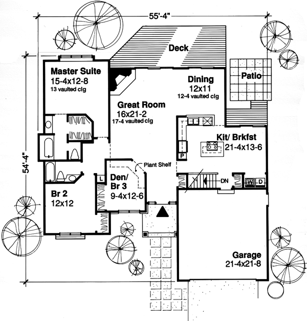 Main Floor Plan: 15-187
