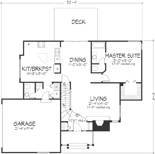 Main Floor Plan: 15-192